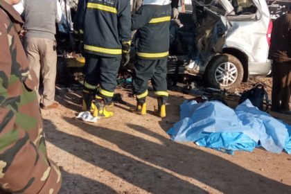 انتشال جثث خمسة أشخاص قضوا بحادث سير في النجف