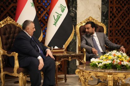 الحلبوسي‬ يستقبل حموده الصباغ رئيس مجلس الشعب السوري