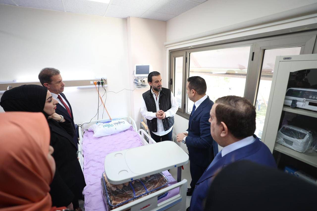 بالصور.. الحلبوسي يفتتح مستشفى الرمادي التعليمي بعد إعادة إعماره وتأهيله