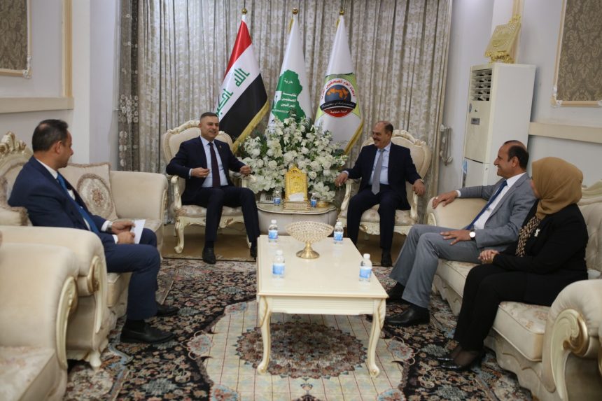 الوكيل الأقدم لوزارة الداخلية يزور نقابة الصحفيين العراقيين ويشيد بدورها وأدائها المتميز