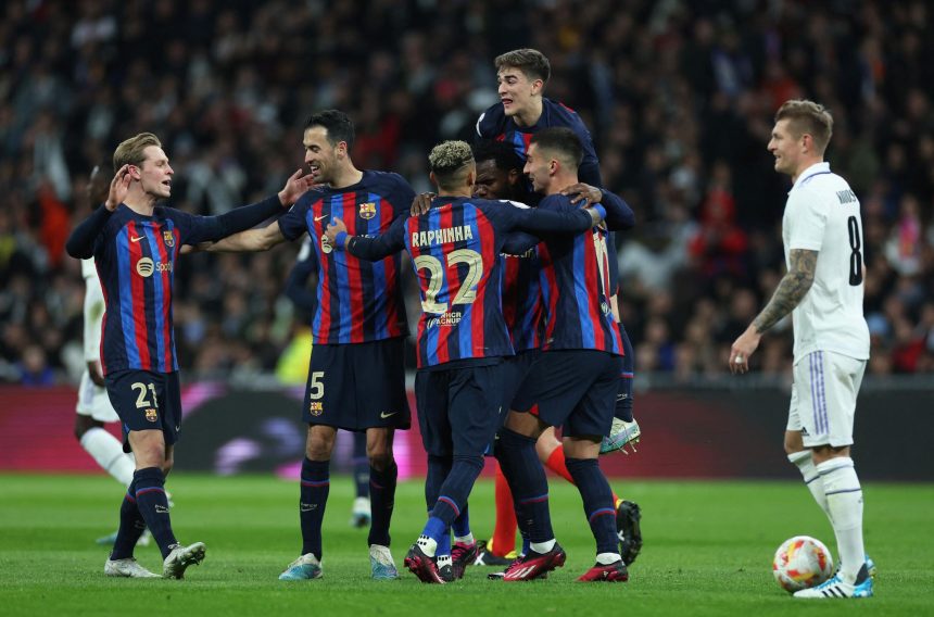 برشلونة يطيح بريال مدريد في ذهاب نصف نهائي كأس ملك اسبانيا