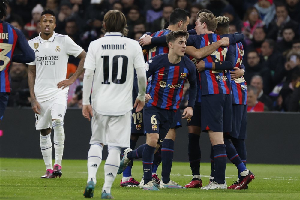 برشلونة يطيح بريال مدريد في ذهاب نصف نهائي كأس ملك اسبانيا