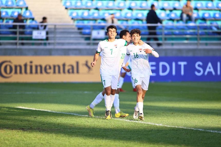 العراق يتأهل لنهائي كأس آسيا للشباب بفوزه على اليابان بركلات الترجيح
