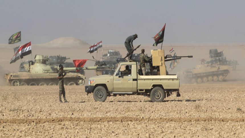 الحشد الشعبي يعلن تأمين مناطق صحراء العامرية في الأنبار بالكامل