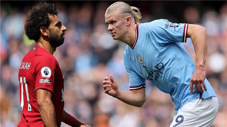 صلاح وهالاند على رأس التشكيل المتوقع لقمة ليفربول والسيتي