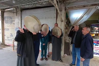 صانع الدفوف في مدينة الموصل