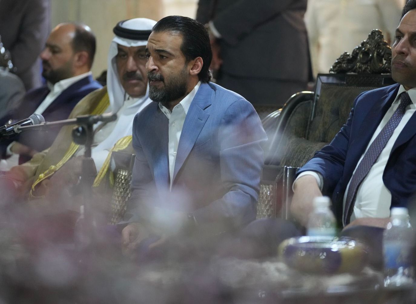 بالصور .. الحلبوسي يزور مضيف الشيخ سعد السرهيد