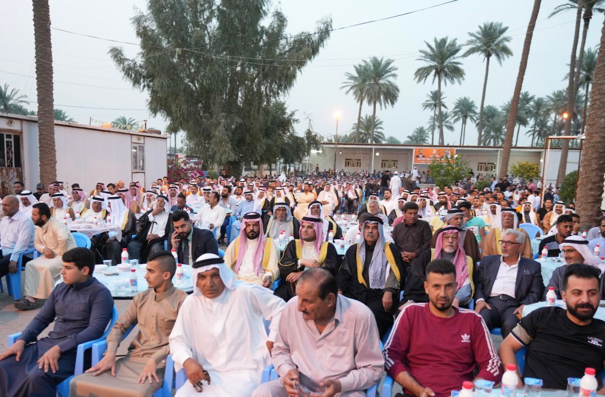 بالصور .. الحلبوسي يزور مضيف الشيخ سعد السرهيد