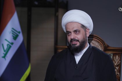 الأمين العام لحركة عصائب أهل الحق الشيخ قيس الخزعلي