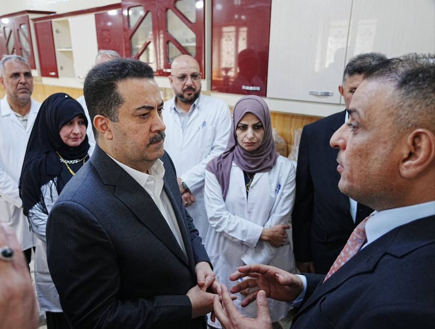 السوداني يصل إلى محافظة واسط