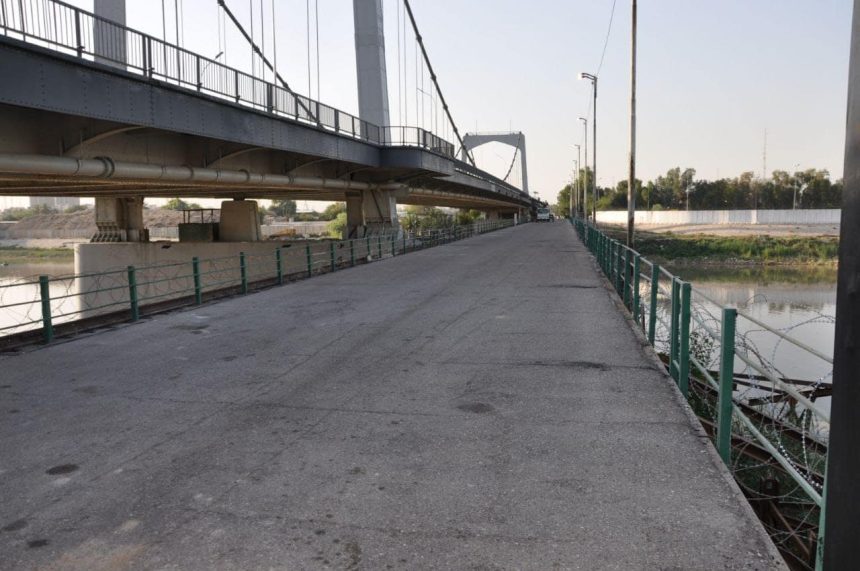 المرور: افتتاح الجسر الموازي للمعلق الرابط بين الكرخ والرصافة