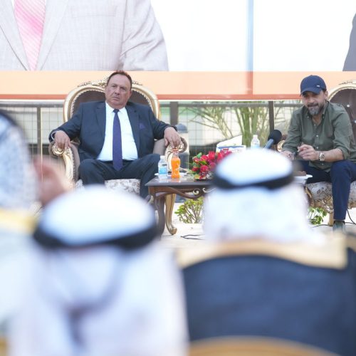 بالصور.. زيارة الحلبوسي للنائب يحيى العيثاوي بمنطقة البوعيثة ولقاء عدد من الشيوخ والوجهاء