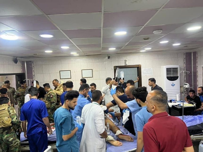 اصابة منتسبين اثنين بهجوم مسلح على نقطة امنية في ديالى