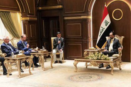 رئيس مجلس النواب محمد الحلبوسي يستقبل سفراء دول الاتحاد الأوروبي