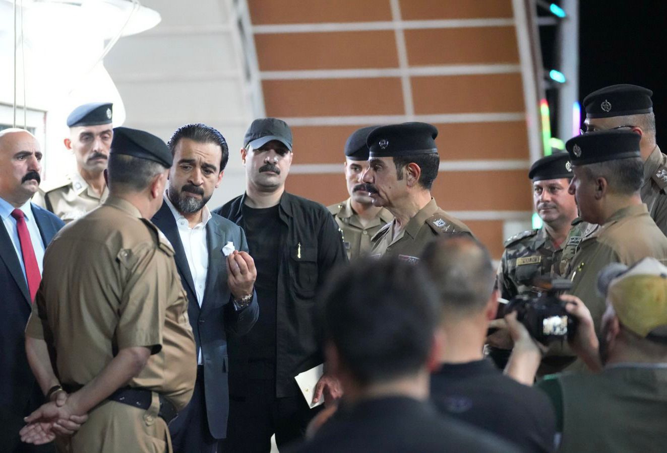 بالصور .. رئيس مجلس النواب محمد الحلبوسي يجري جولة ميدانية في مدينة الرمادي