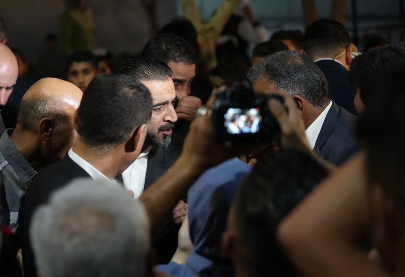 بالصور .. رئيس مجلس النواب محمد الحلبوسي يجري جولة ميدانية في مدينة الرمادي