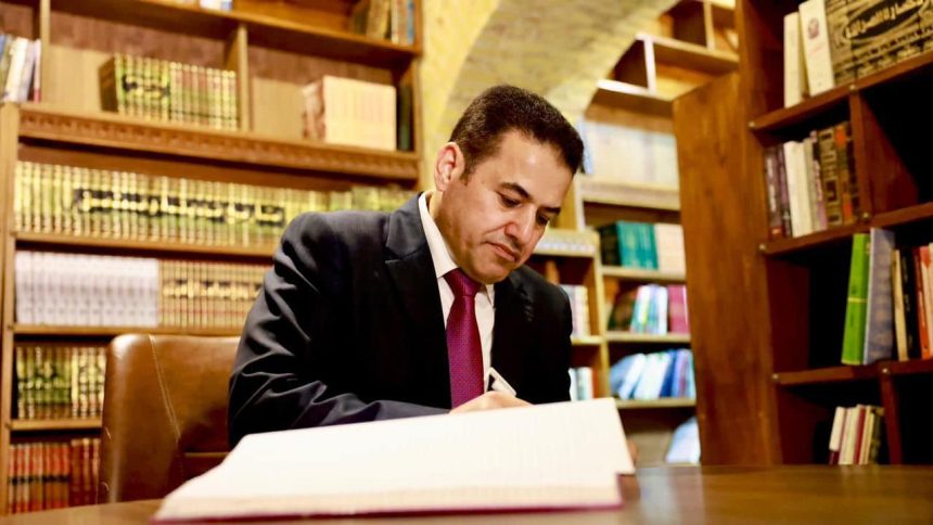 الاعرجي يؤكد لبلاسخارت أهمية دعم المجتمع الدولي في ملف مخيم الهول