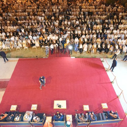 رئيس مجلس النواب محمد الحلبوسي يزور ناحية الصقلاوية