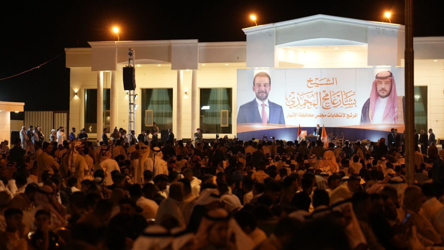 رئيس مجلس النواب محمد الحلبوسي يزور ناحية الصقلاوية