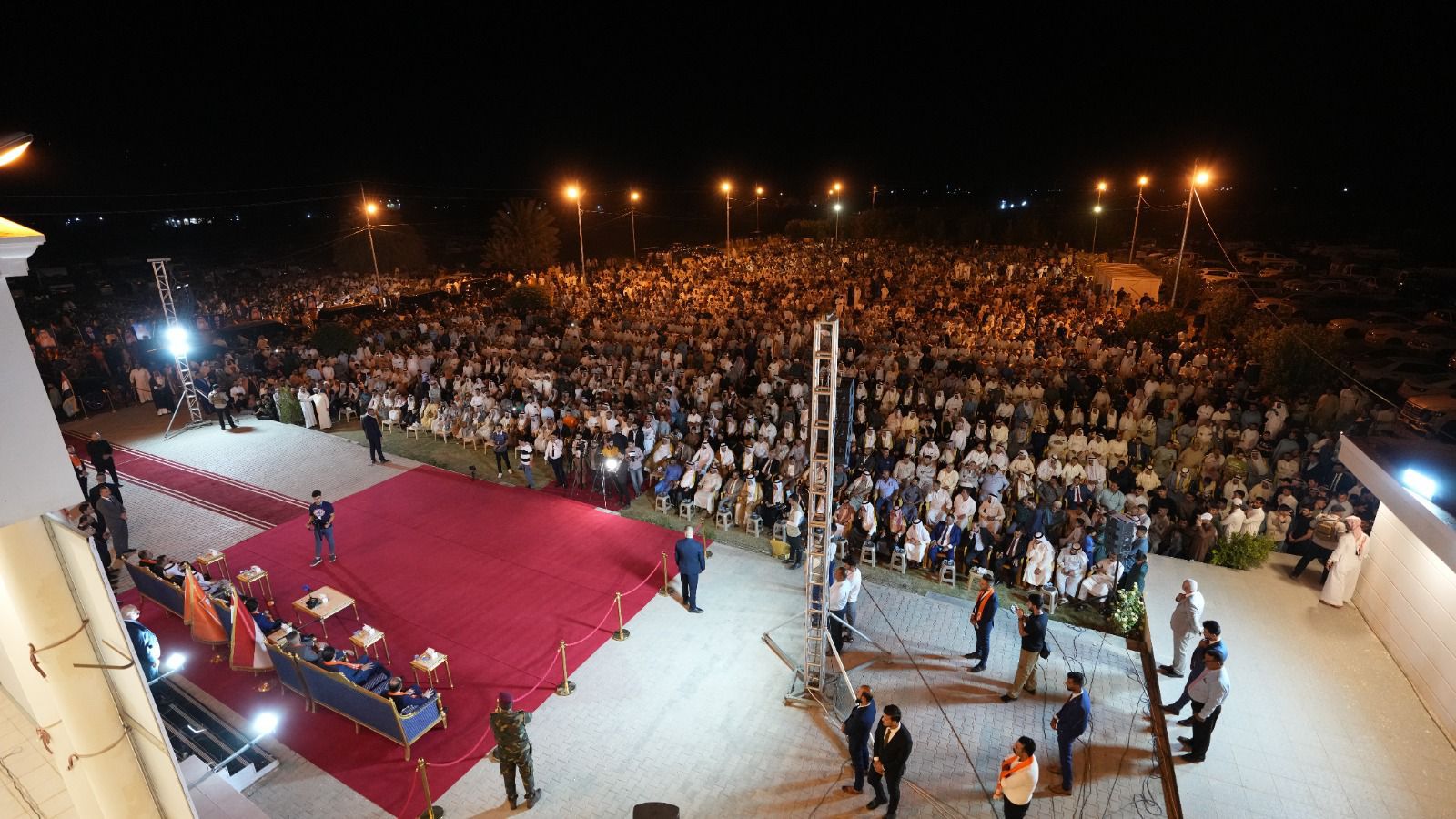 رئيس مجلس النواب محمد الحلبوسي يزور ناحية الصقلاوية