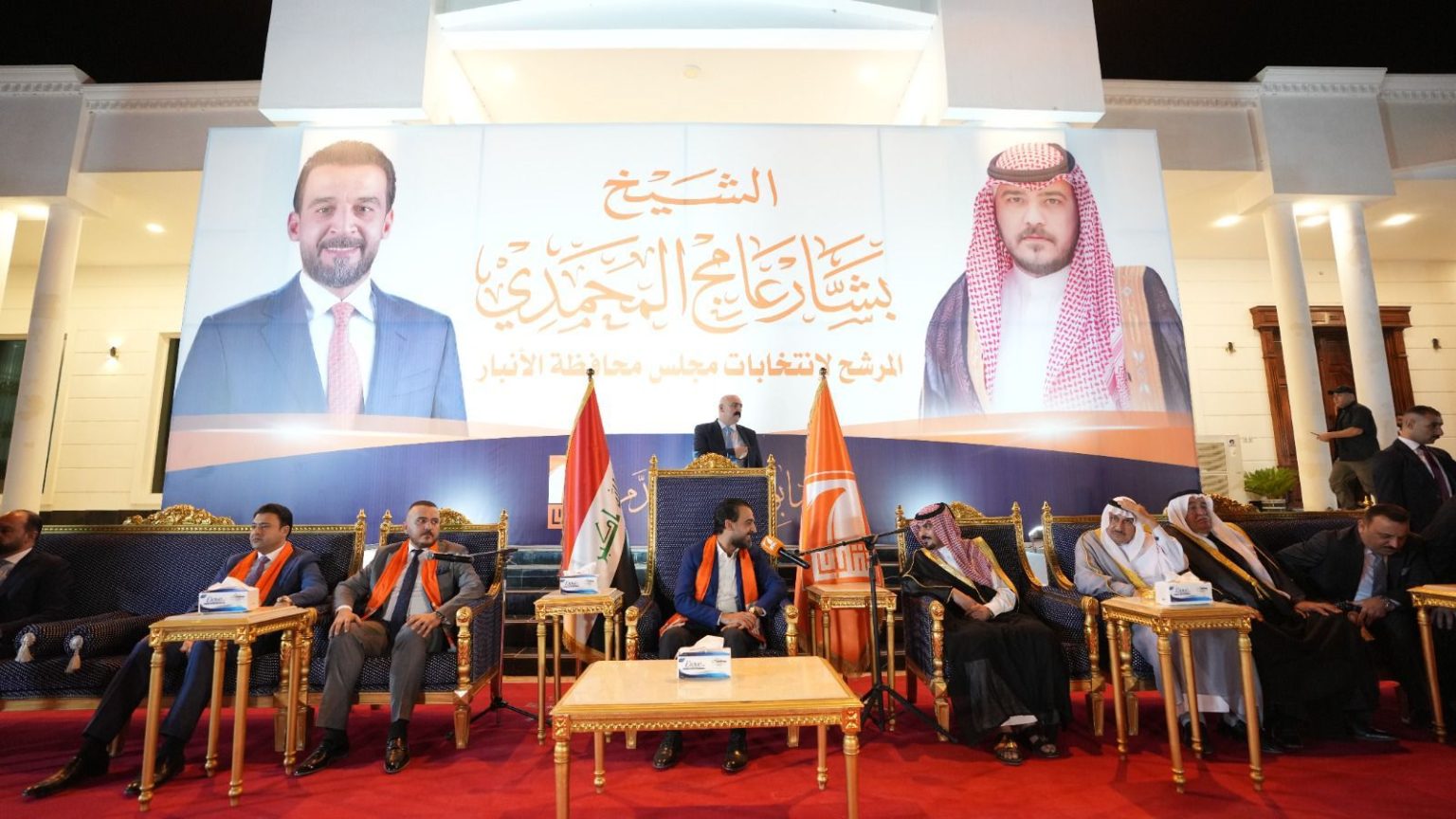 رئيس مجلس النواب محمد الحلبوسي يزور ناحية الصقلاوية