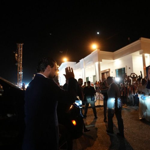 رئيس مجلس النواب محمد الحلبوسي يزور ناحية الصقلاوية