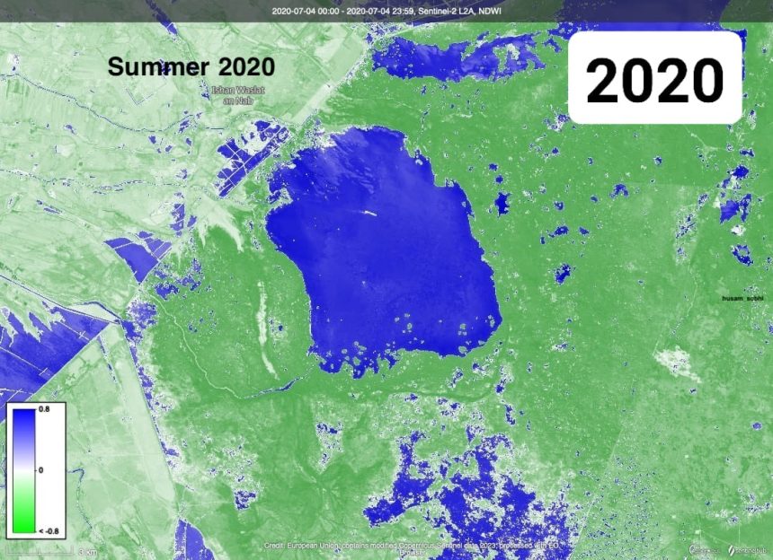 بالصور.. جفاف تام لهور الحويزة وشبه تام لأهوار الجبايش جنوبي العراق