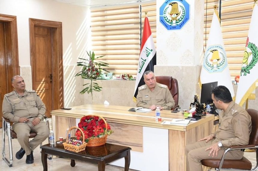 اللواء صلاح مهدي يباشر مهام عمله مديرا لمديرية الأحوال المدنية والجوازات والإقامة