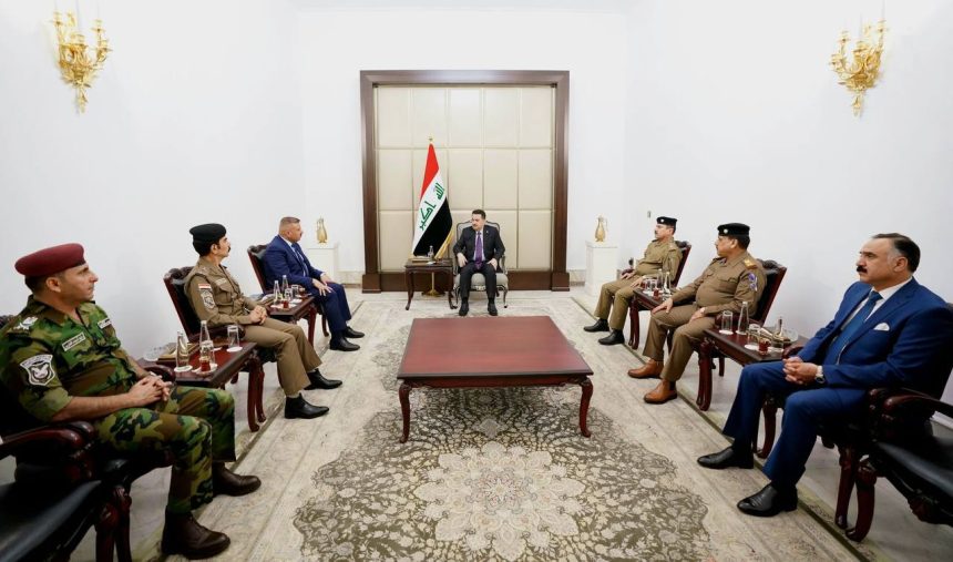 السوداني يوجه قائد شرطة الأنبار ومدير استخبارات المحافظة ببذل قصارى جهدهما للحفاظ على الأمن