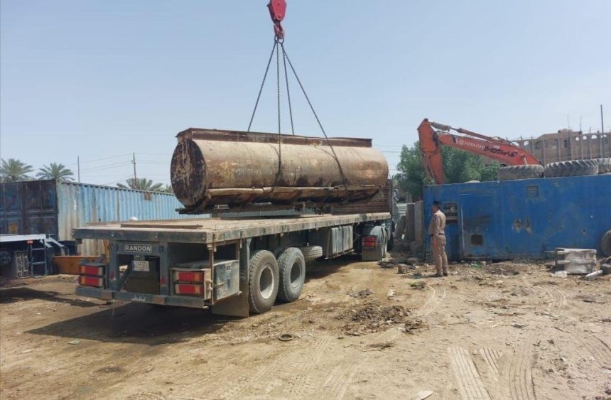 ضبط مليون لتر من النفط داخل احد معامل الاسفلت المؤكسد في البصرة