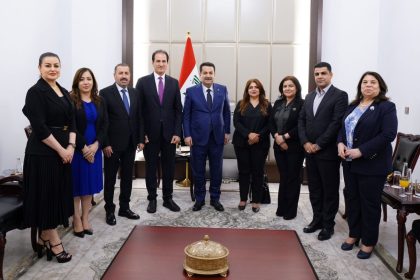 السوداني يبحث مع نواب الاتحاد الوطني انتخابات برلمان إقليم كردستان