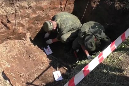 اكتشاف مقبرة جماعية تعود للحرب العالمية الثانية في لينينغراد