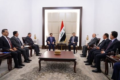 السوداني يبحث مع وفد الحزب الديمقراطي الكردستاني انتخابات برلمان الإقليم