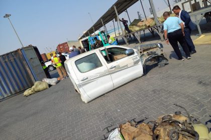 النزاهة تحبط تهريب حاويتين محملتين بسيارات دون الموديل في ميناء أم قصر الشمالي