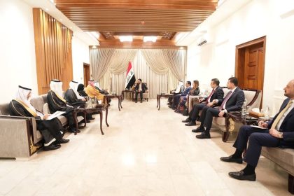 رئيس مجلس النواب محمد الحلبوسي يستقبل وفد مجلس الشورى السعودي