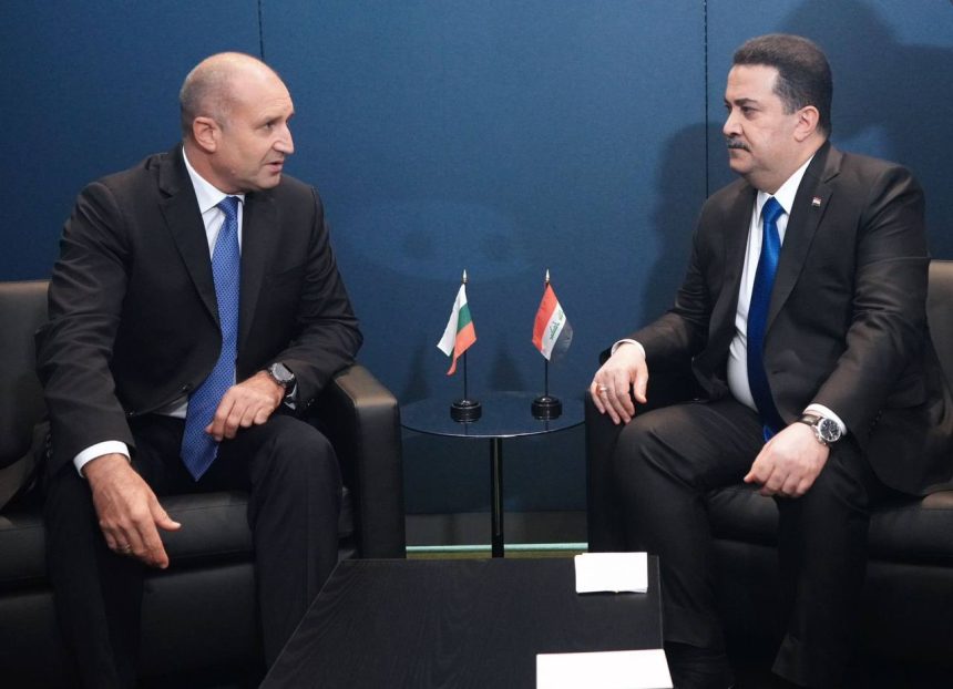 السوداني يؤكد رغبة العراق في تنشيط العلاقات مع بلغاريا