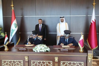 العراق وقطر يوقعان محضراً ثنائياً للتعاون الأمني