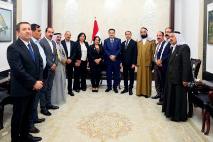 السوداني يستقبل وفداً من أهالي قضاء سنجار