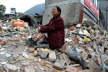 زلزال بقوة 6.2 يضرب الصين وسقوط 118 قتيلاً على الأقل