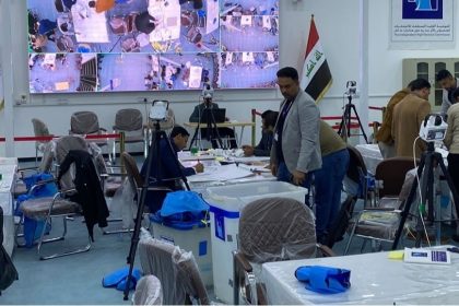مفوضية الانتخابات تعلن انتهاء عمليات العد والفرز اليدوي في جميع المحافظات