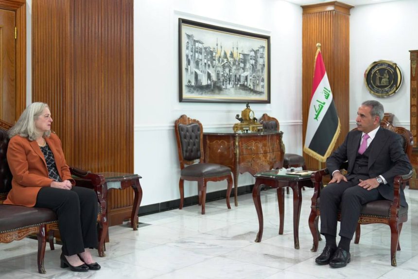 زيدان ورومانسكي يبحثان القضايا الخاصة بالمصالح الامريكية المعروضة على المحاكم العراقية