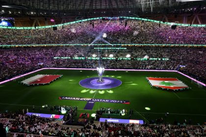 انطلاق المباراة الافتتاحية لبطولة كأس آسيا بين قطر ولبنان