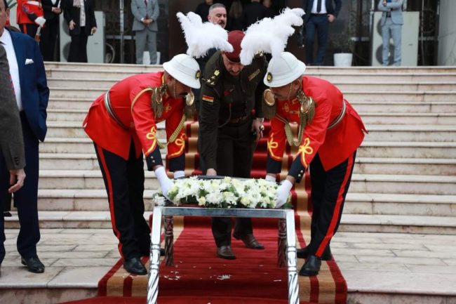 بالصور.. الصحة تجري مراسم تسليم رفات 172 من شهداء الانفال إلى لجنة من اقليم كردستان