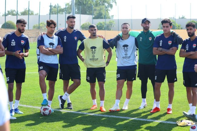 بالصور.. وحدة تدريبية استشفائية للمنتخب الوطني بعد الفوز على اليابان