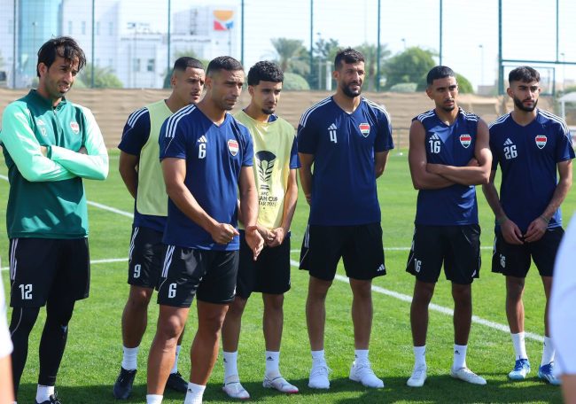 بالصور.. وحدة تدريبية استشفائية للمنتخب الوطني بعد الفوز على اليابان