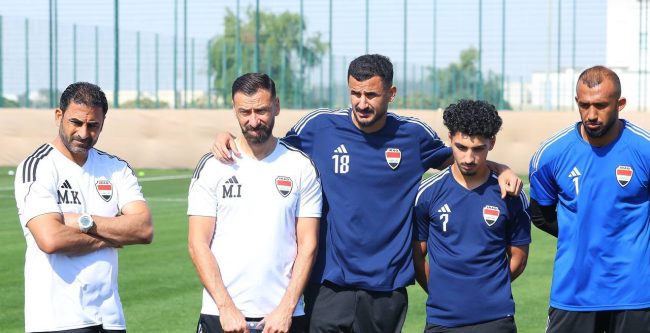 بالصور.. وحدة تدريبية استشفائية للمنتخب الوطني بعد الفوز على اليابان