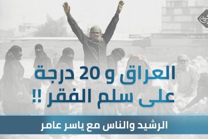 العراق و 20 درجة على سلم الفقر !!