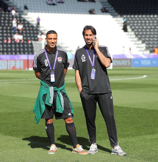 بالصور.. وصول وفد مُنتخبنا الوطني إلى ملعب جاسم بن حمد في الدوحة استعداداً لملاقاة فيتنام