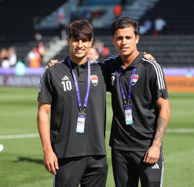 بالصور.. وصول وفد مُنتخبنا الوطني إلى ملعب جاسم بن حمد في الدوحة استعداداً لملاقاة فيتنام