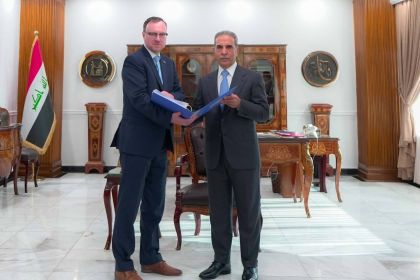 القضاء يتسلم تقريرا لهيكلة ديوان بيت المال لتنظيم داعش الإرهابي من فريق التحقيق الدولي